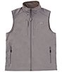 Color:Castlerock Grey - Image 1 - Performance Stretch Windproof Soft Shell Vest