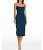 Dress the Population Cosette Sleeveless Corset Midi Dress, Color:Peacock Blue - Image 1