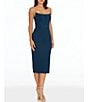 Color:Peacock Blue - Image 3 - Cosette Sleeveless Corset Midi Dress