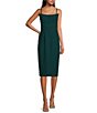 Color:Pine - Image 1 - Dress The Population Cosette Sleeveless Corset Midi Dress