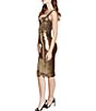 Color:Gold - Image 3 - Sloane Sequin Sweetheart Neck Back Slit Sleeveless Bodycon Dress