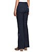 Driftwood Farrah What Fun Stretch Denim Patchwork Bow Flare Leg Jeans, Color:Dark Wash - Image 4