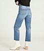 Color:Medium Wash - Image 2 - Royce After Party Rhinestone Embellished Cropped Stretch Jeans