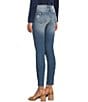 Color:Medium Wash - Image 5 - X Bluebell Fleur Jackie Floral Embroidered High Rise Skinny Jeans