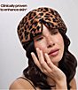 Drowsy Heatwave Leopard Print Original Silk Sleep Mask - Image 4