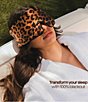 Drowsy Heatwave Leopard Print Original Silk Sleep Mask - Image 6