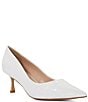 Dune London Achievable Pointed Toe Kitten Heel Pumps - Image 1