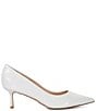 Dune London Achievable Pointed Toe Kitten Heel Pumps - Image 2