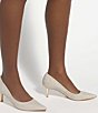 Dune London Achievable Pointed Toe Kitten Heel Pumps - Image 5