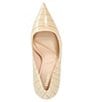 Dune London Assured Croco Print Leather Pointed Toe Pumps - Image 4