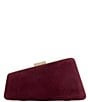 Dune London Balance Asymetrical Rhinestoned Closure Clutch, Color:Burgundy - Image 2