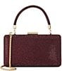 Dune London Beaut Rhinestone Embellished Top Handle Frame Clutch - Image 1