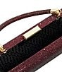 Dune London Beaut Rhinestone Embellished Top Handle Frame Clutch - Image 3
