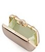 Color:Gold - Image 3 - Become Embellished Faux Leather Clasp Clutch Bag
