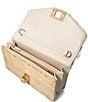 Dune London Blooms Pearl Statement Top Handle Crossbody Bag, Color:Multi Fabric - Image 3