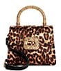 Dune London Bolenna Leopard Print Top Handle Crossbody Bag, Color:Leopard - Image 1