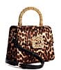 Dune London Bolenna Leopard Print Top Handle Crossbody Bag, Color:Leopard - Image 4