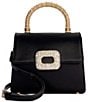 Dune London Bolenna Top Handle Crossbody Bag, Color:Black Fabric - Image 1