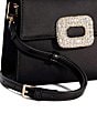 Dune London Bolenna Top Handle Crossbody Bag, Color:Black Fabric - Image 5