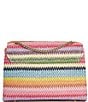 Color:Multi - Image 2 - Bondi Raffia Multi Colored Mini Crossbody Bag