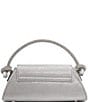 Color:Silver - Image 2 - Brynley Small Diamante Rhinestone Top Handle Evening Shoulder Bag