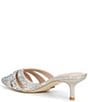 Dune London Calla Rhinestone Slip On Kitten Heel Mules - Image 3