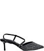 Dune London Charmed Rhinestone Embellished Kitten Heel Pumps - Image 2