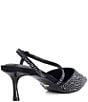 Dune London Charmed Rhinestone Embellished Kitten Heel Pumps - Image 3