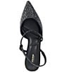Dune London Charmed Rhinestone Embellished Kitten Heel Pumps - Image 4