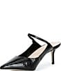 Dune London Chronicles Leather Kitten Heel Pumps - Image 4