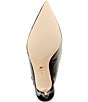 Dune London Chronicles Leather Kitten Heel Pumps - Image 6