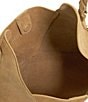 Dune London Dearest Suede Oversized Slouchy Hobo Shoulder Bag, Color:Tan - Image 3