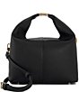 Color:Black - Image 1 - Debuts Top Handle Crossbody Bag