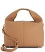 Dune London Debuts Top Handle Crossbody Bag, Color:Camel - Image 1