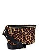 Dune London Dent Small Curved Leopard Crossbody Bag, Color:Leopard - Image 3