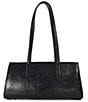 Dune London Depend Black Croc Embossed Shoulder Bag - Image 2