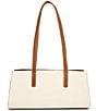 Dune London Depend East-West Canvas Shoulder Bag - Image 2