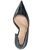 Dune London Dividing Leather Point Toe Stiletto Sandals - Image 4