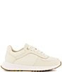Color:Ecru - Image 2 - Emelias Sporty Trainer Lace-Up Sneakers