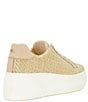 Color:White - Image 3 - Episode Woven Platform Sneakers