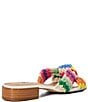 Color:Multi - Image 3 - Laizes Crochet Slide Sandals