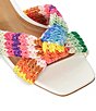 Color:Multi - Image 5 - Laizes Crochet Slide Sandals