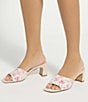 Dune London Madira Floral Slip On Mule Sandals - Image 5