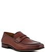 Color:Tan - Image 1 - Men's Sync Leather Penny Loafers