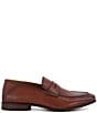 Color:Tan - Image 2 - Men's Sync Leather Penny Loafers