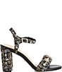 Dune London Mention Winter Boucle Ankle Wrap Dress Sandals - Image 2
