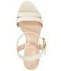 Dune London Merisa Leather Ankle Strap Dress Sandals - Image 6
