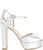 Dune London Myans Metallic Platform Sandals - Image 2