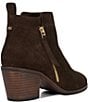 Dune London Paicing Suede Block Heel Ankle Booties - Image 3