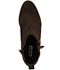 Dune London Paicing Suede Block Heel Ankle Booties - Image 5